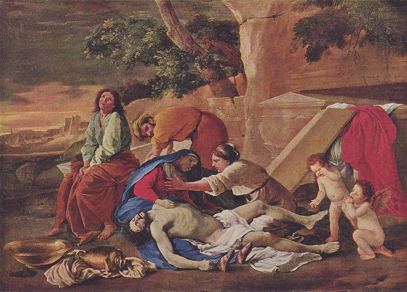 Beweinung Christi, Nicolas Poussin